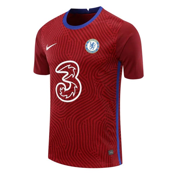 Thailand Trikot Chelsea Torwart 2020-21 Burgund Fussballtrikots Günstig